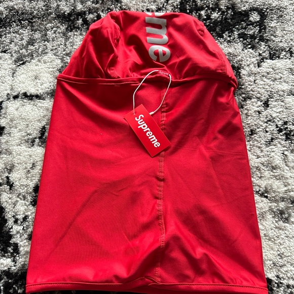 SUPREME BALACLAVA FACE MASK ONE SIZE RED COLOR - Picture 2 of 2